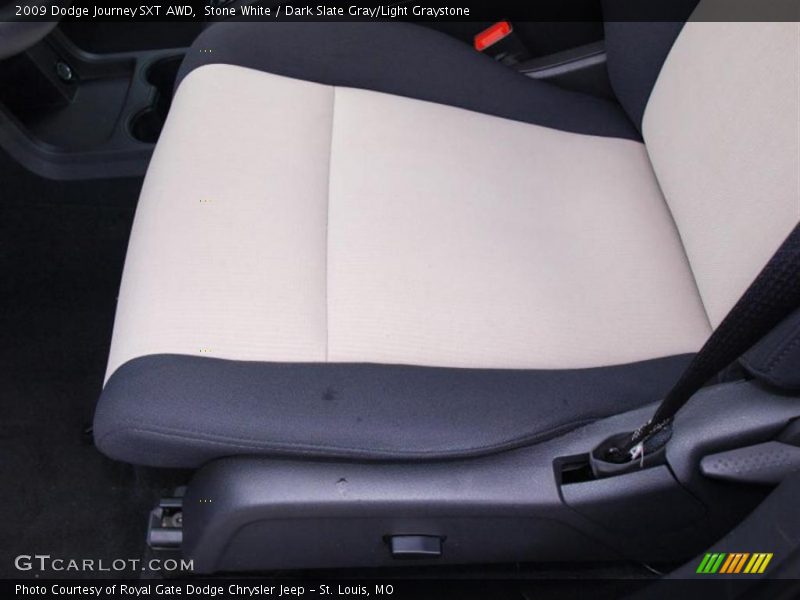 Stone White / Dark Slate Gray/Light Graystone 2009 Dodge Journey SXT AWD