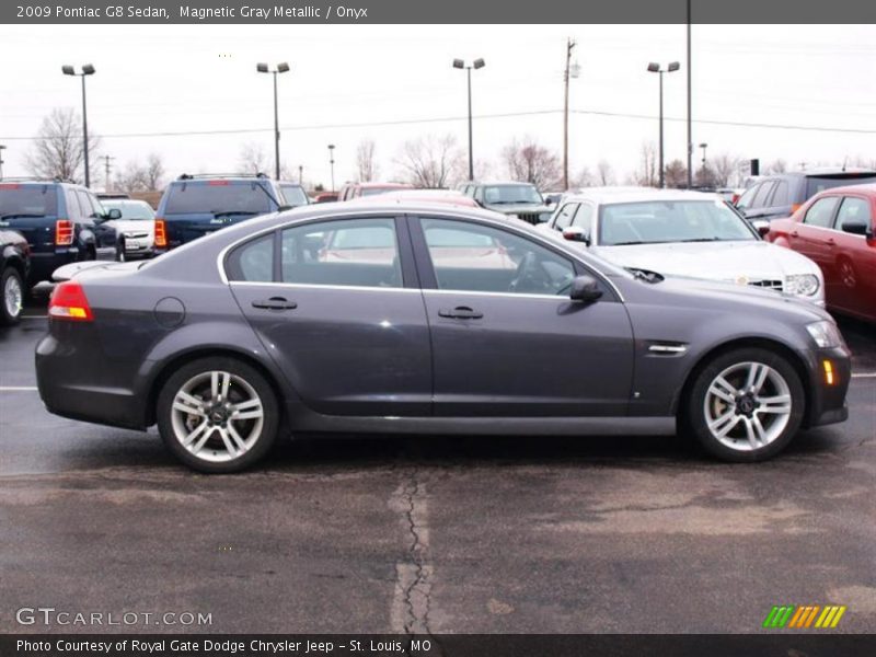 Magnetic Gray Metallic / Onyx 2009 Pontiac G8 Sedan