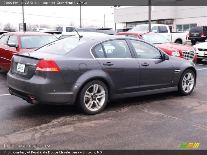 Magnetic Gray Metallic / Onyx 2009 Pontiac G8 Sedan