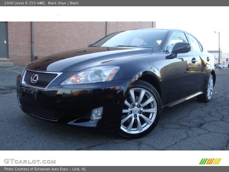 Black Onyx / Black 2006 Lexus IS 250 AWD