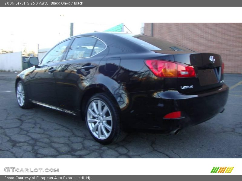 Black Onyx / Black 2006 Lexus IS 250 AWD