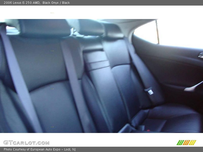 Black Onyx / Black 2006 Lexus IS 250 AWD