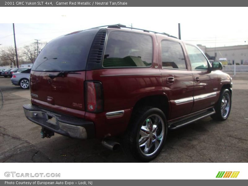 Garnet Red Metallic / Neutral Tan/Shale 2001 GMC Yukon SLT 4x4