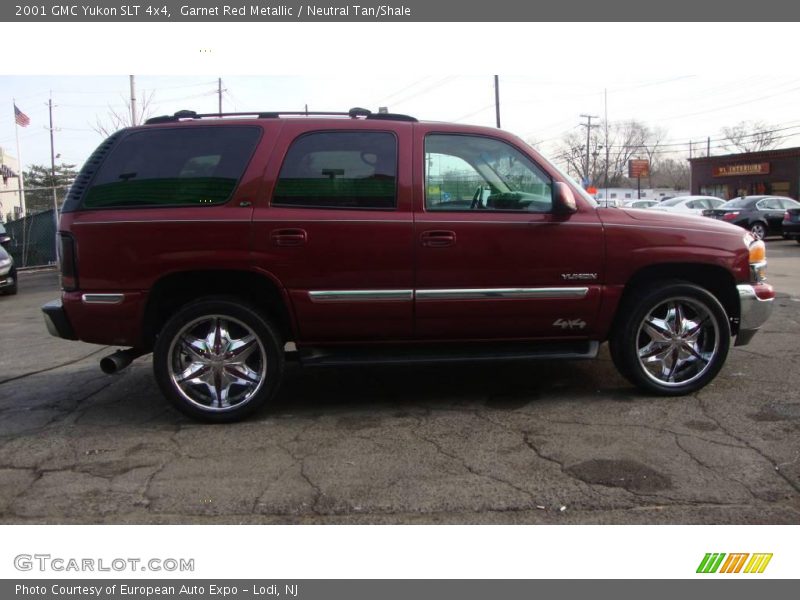 Garnet Red Metallic / Neutral Tan/Shale 2001 GMC Yukon SLT 4x4
