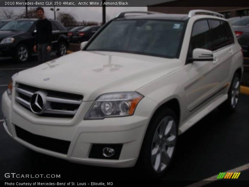 Arctic White / Almond/Black 2010 Mercedes-Benz GLK 350 4Matic