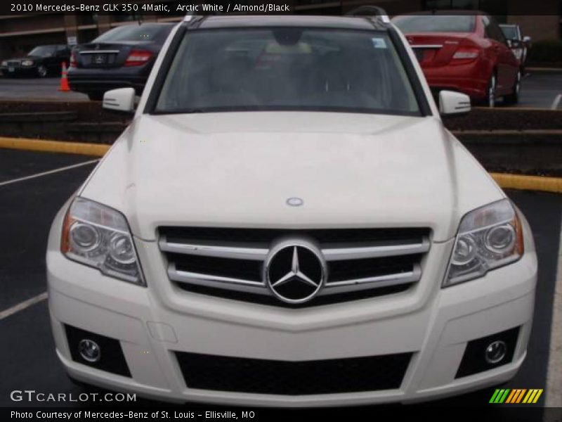 Arctic White / Almond/Black 2010 Mercedes-Benz GLK 350 4Matic