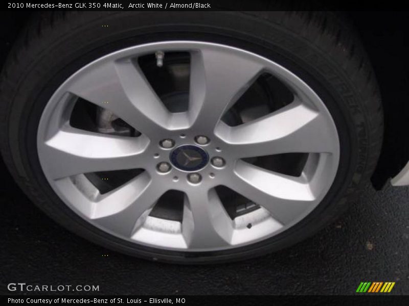 Arctic White / Almond/Black 2010 Mercedes-Benz GLK 350 4Matic