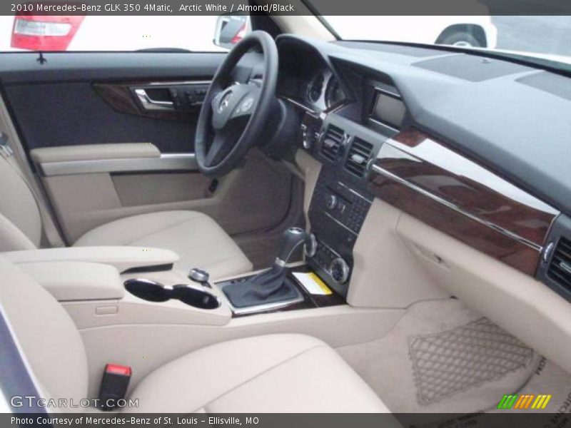 Arctic White / Almond/Black 2010 Mercedes-Benz GLK 350 4Matic