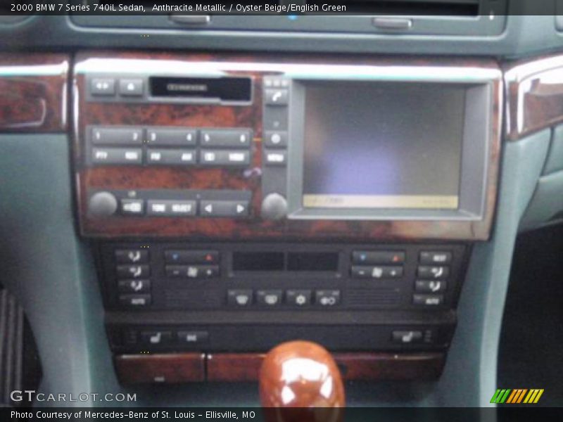 Anthracite Metallic / Oyster Beige/English Green 2000 BMW 7 Series 740iL Sedan