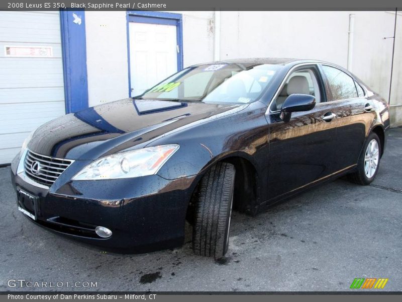 Black Sapphire Pearl / Cashmere 2008 Lexus ES 350