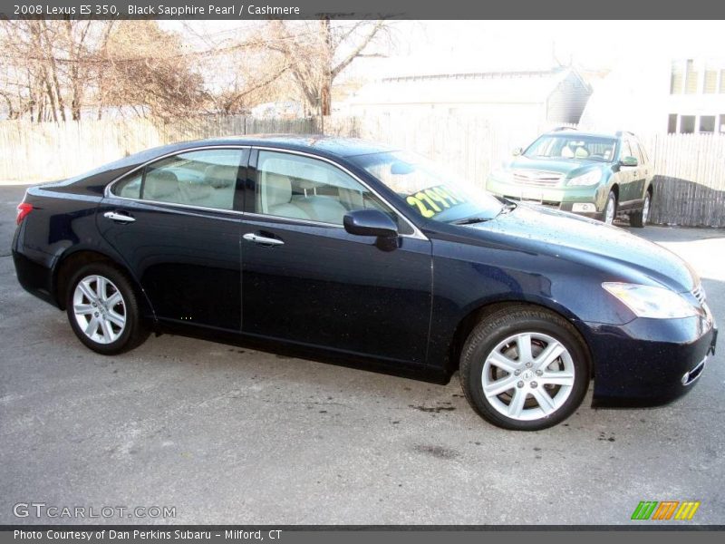 Black Sapphire Pearl / Cashmere 2008 Lexus ES 350