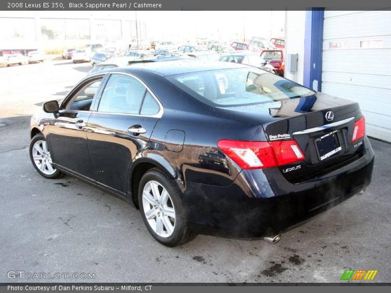 Black Sapphire Pearl / Cashmere 2008 Lexus ES 350