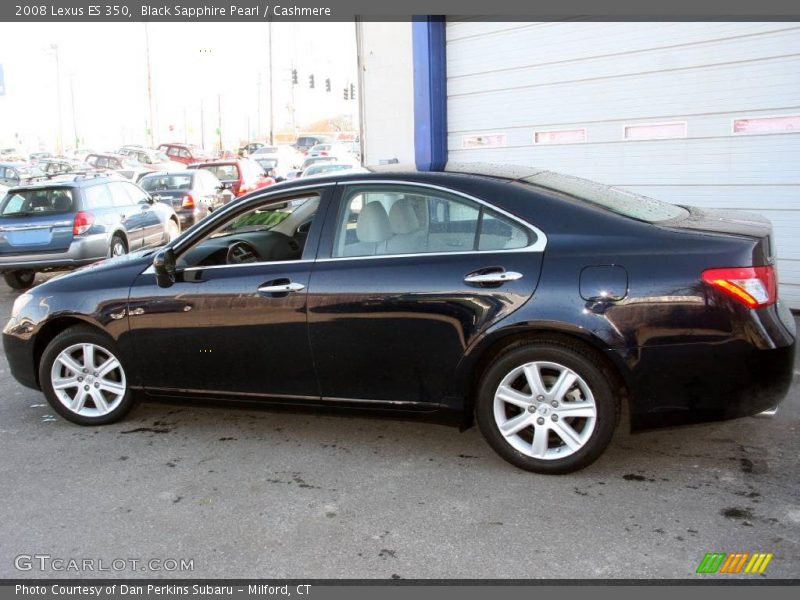 Black Sapphire Pearl / Cashmere 2008 Lexus ES 350