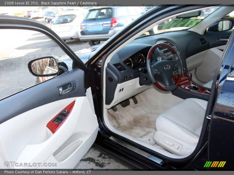 Black Sapphire Pearl / Cashmere 2008 Lexus ES 350
