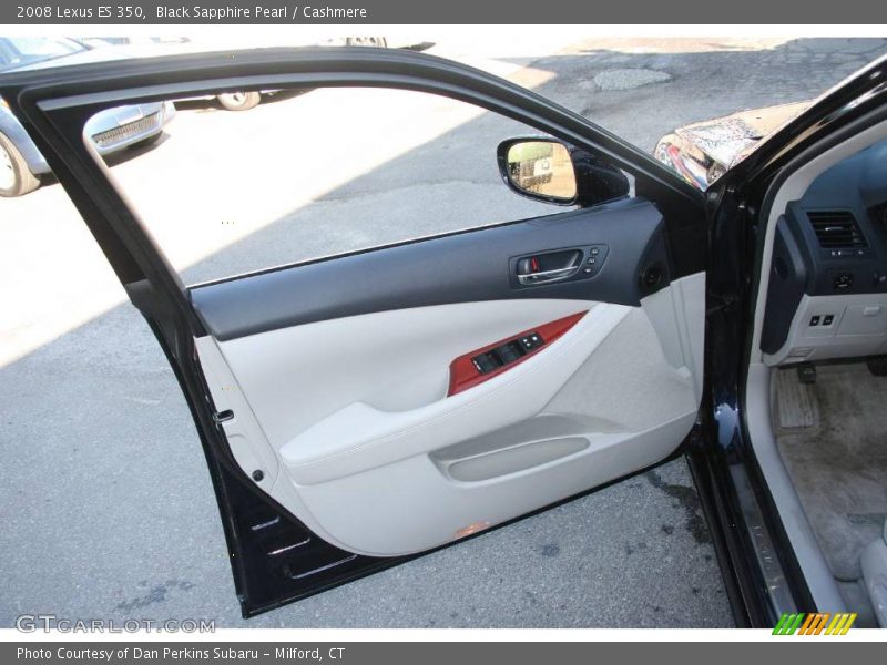 Black Sapphire Pearl / Cashmere 2008 Lexus ES 350