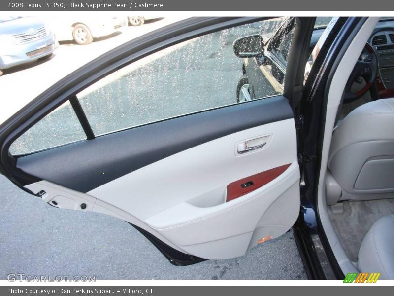 Black Sapphire Pearl / Cashmere 2008 Lexus ES 350