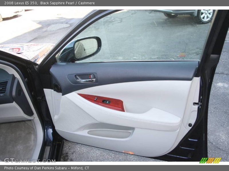 Black Sapphire Pearl / Cashmere 2008 Lexus ES 350