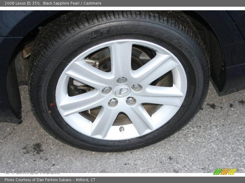 Black Sapphire Pearl / Cashmere 2008 Lexus ES 350