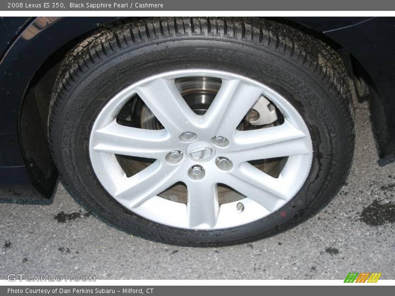 Black Sapphire Pearl / Cashmere 2008 Lexus ES 350
