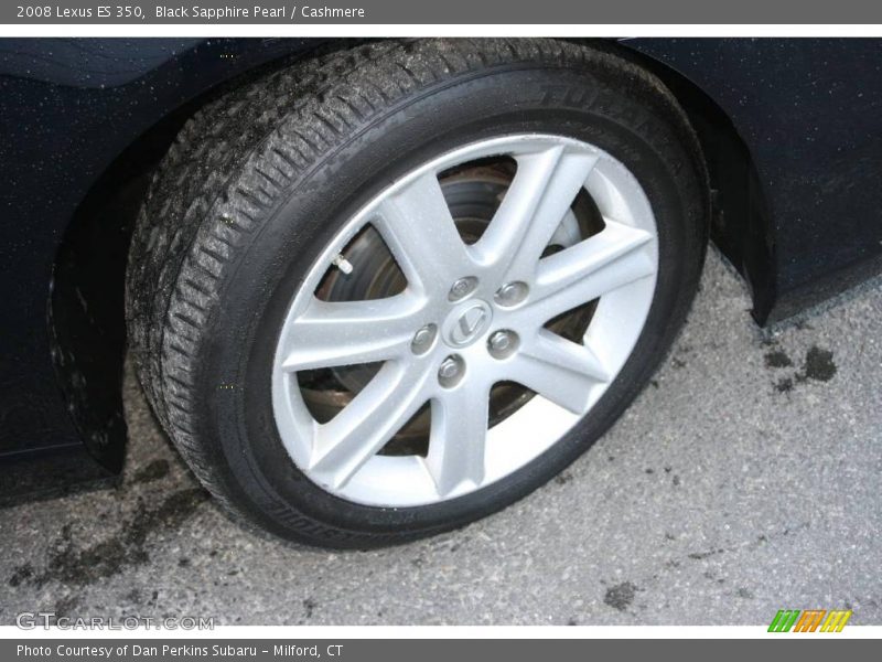 Black Sapphire Pearl / Cashmere 2008 Lexus ES 350