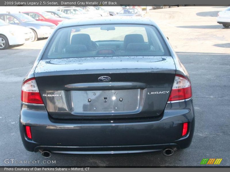 Diamond Gray Metallic / Off Black 2009 Subaru Legacy 2.5i Sedan