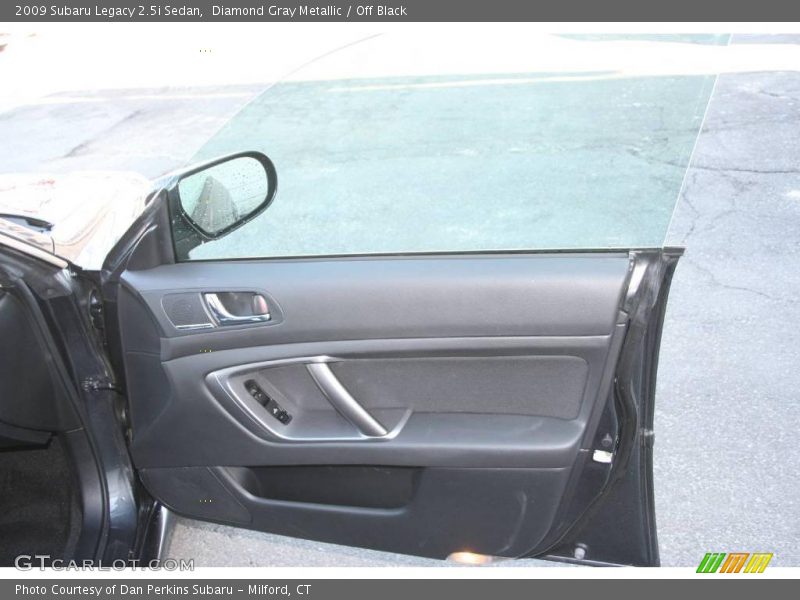 Diamond Gray Metallic / Off Black 2009 Subaru Legacy 2.5i Sedan