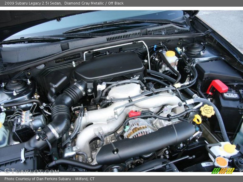 Diamond Gray Metallic / Off Black 2009 Subaru Legacy 2.5i Sedan