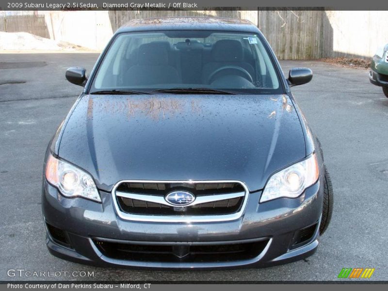 Diamond Gray Metallic / Off Black 2009 Subaru Legacy 2.5i Sedan