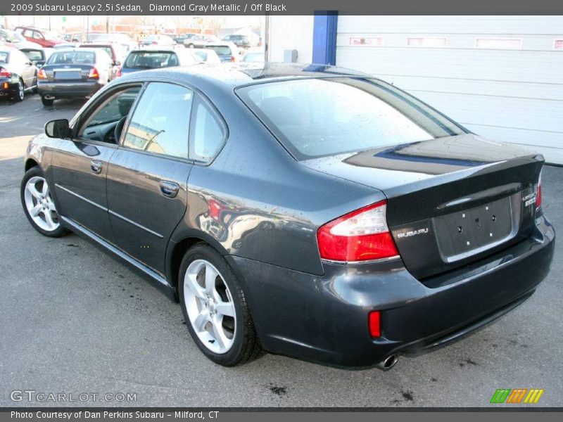 Diamond Gray Metallic / Off Black 2009 Subaru Legacy 2.5i Sedan