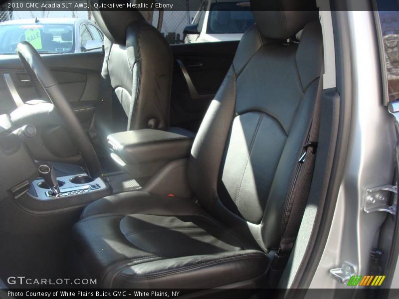Quicksilver Metallic / Ebony 2010 GMC Acadia SLT AWD