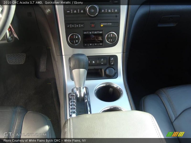 Quicksilver Metallic / Ebony 2010 GMC Acadia SLT AWD
