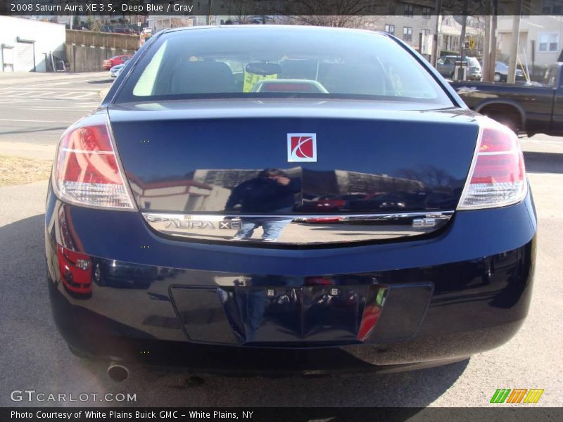Deep Blue / Gray 2008 Saturn Aura XE 3.5