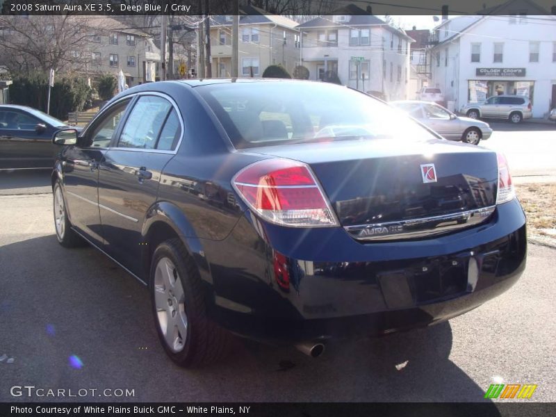 Deep Blue / Gray 2008 Saturn Aura XE 3.5