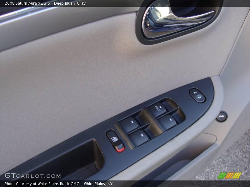 Deep Blue / Gray 2008 Saturn Aura XE 3.5