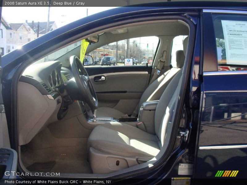 Deep Blue / Gray 2008 Saturn Aura XE 3.5