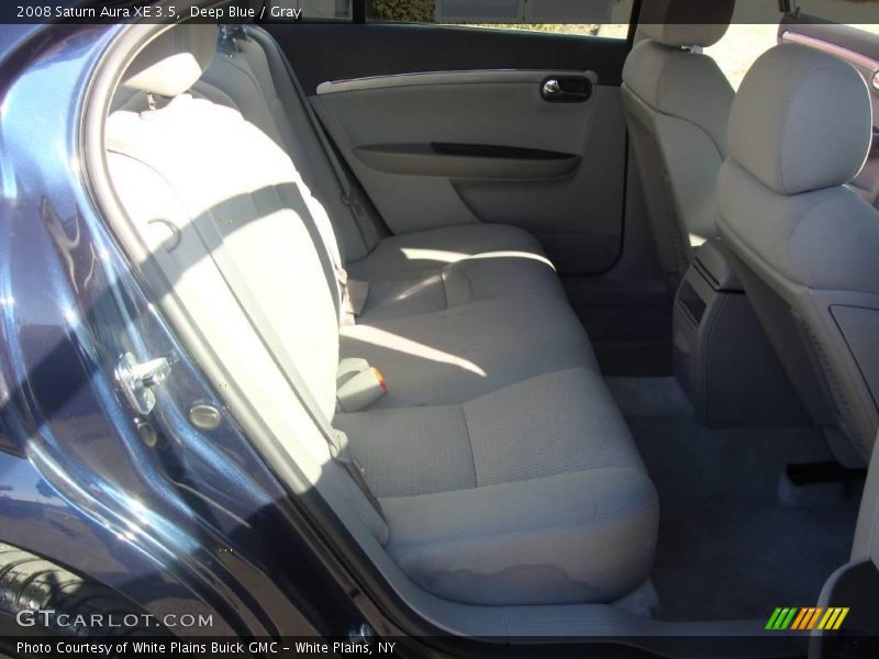 Deep Blue / Gray 2008 Saturn Aura XE 3.5