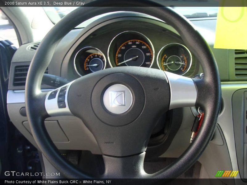 Deep Blue / Gray 2008 Saturn Aura XE 3.5