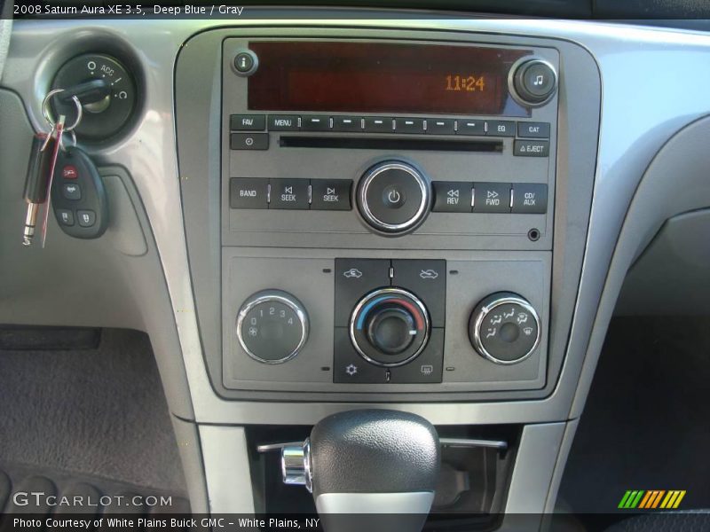 Deep Blue / Gray 2008 Saturn Aura XE 3.5