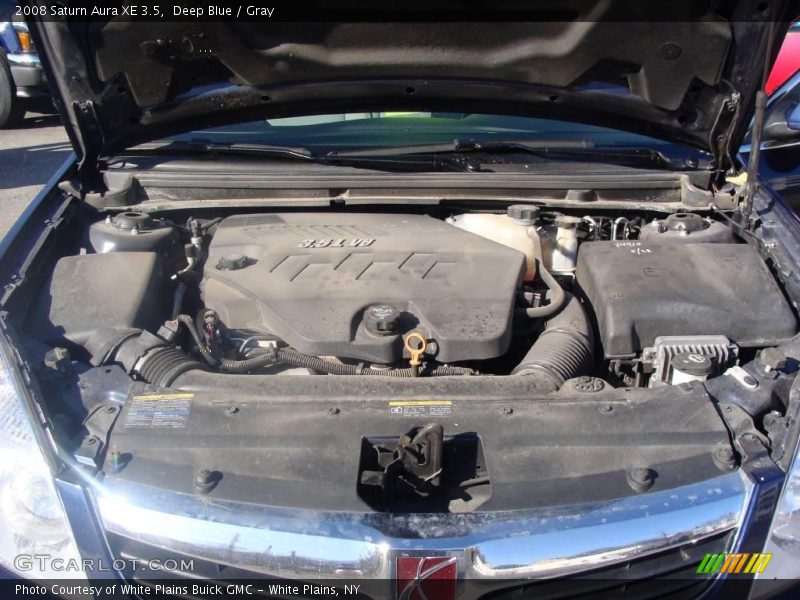 Deep Blue / Gray 2008 Saturn Aura XE 3.5