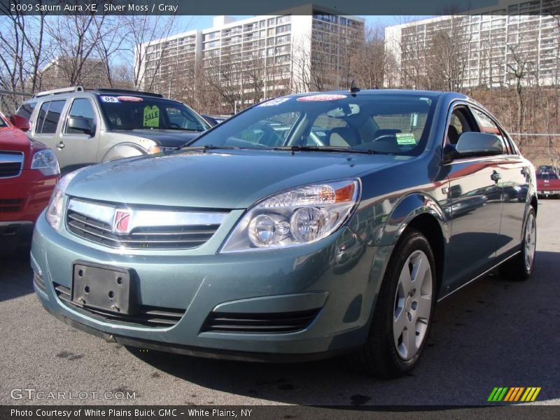 Silver Moss / Gray 2009 Saturn Aura XE