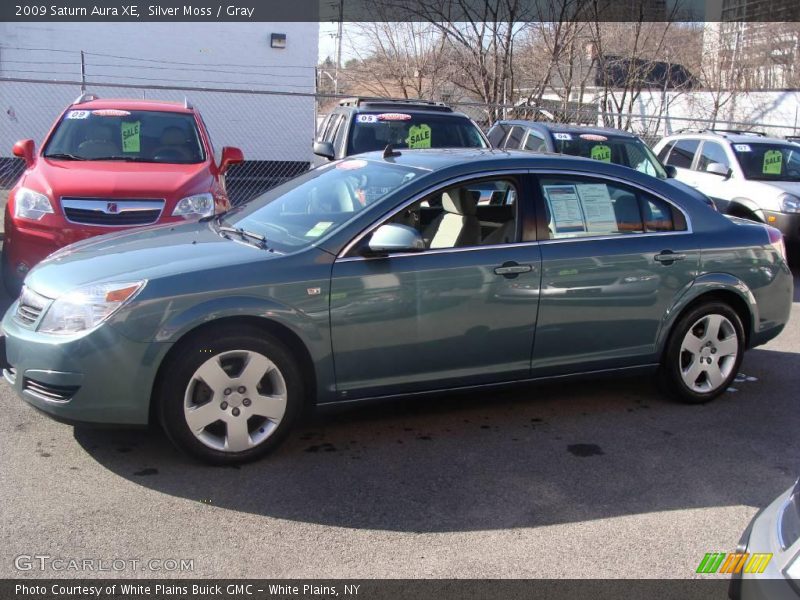 Silver Moss / Gray 2009 Saturn Aura XE