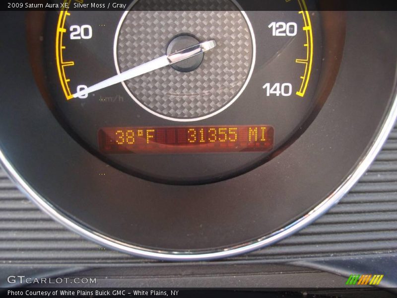 Silver Moss / Gray 2009 Saturn Aura XE
