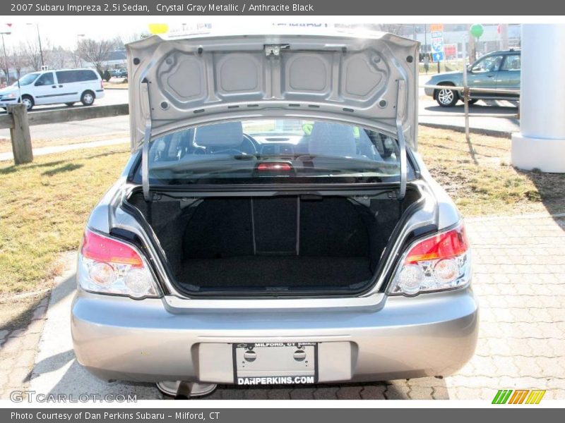 Crystal Gray Metallic / Anthracite Black 2007 Subaru Impreza 2.5i Sedan