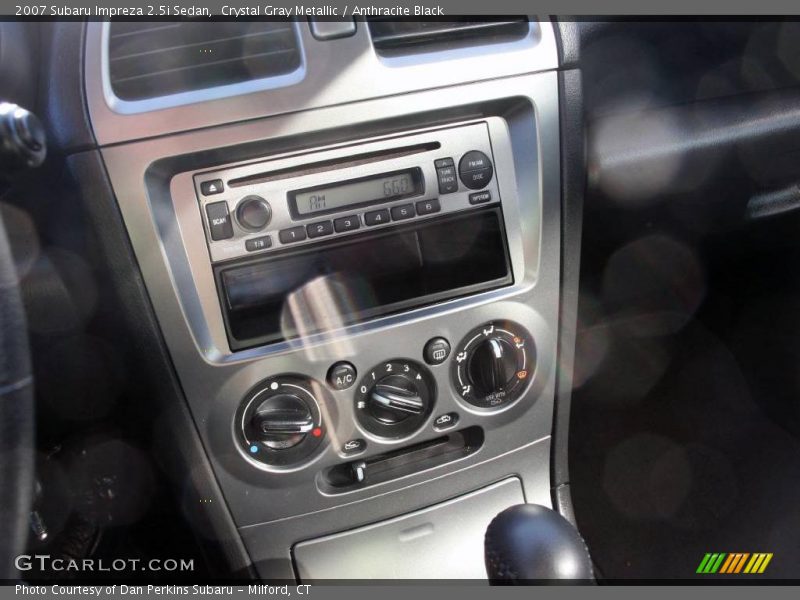 Crystal Gray Metallic / Anthracite Black 2007 Subaru Impreza 2.5i Sedan