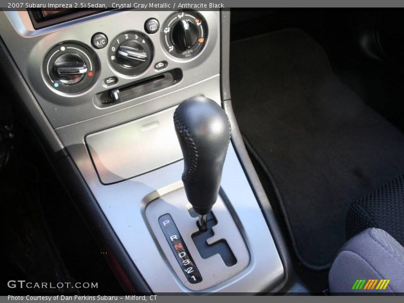 Crystal Gray Metallic / Anthracite Black 2007 Subaru Impreza 2.5i Sedan