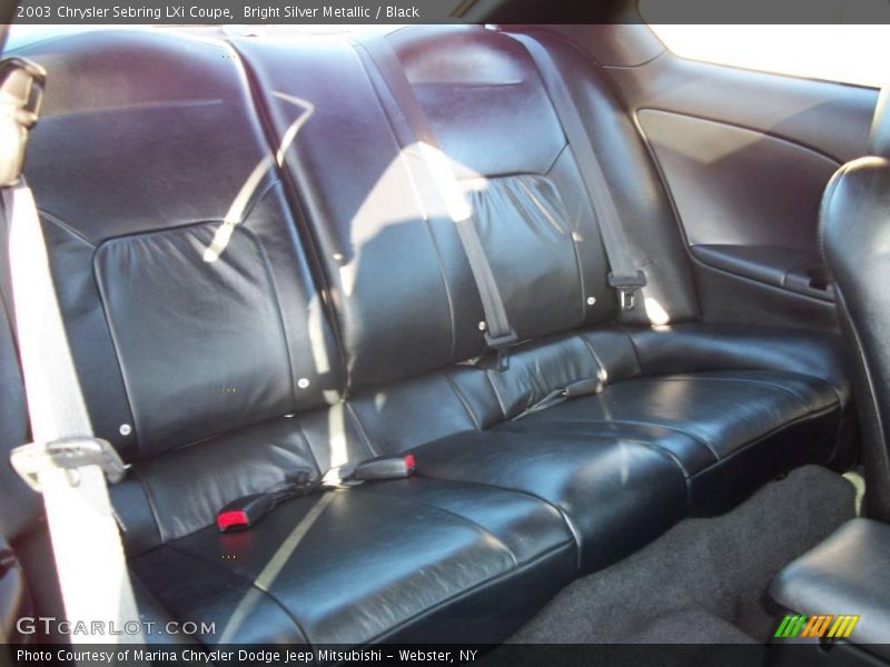 Bright Silver Metallic / Black 2003 Chrysler Sebring LXi Coupe