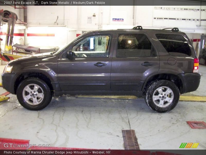 Dark Stone Metallic / Medium/Dark Pebble 2007 Ford Escape XLT