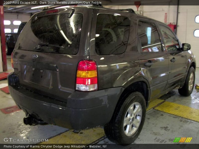 Dark Stone Metallic / Medium/Dark Pebble 2007 Ford Escape XLT