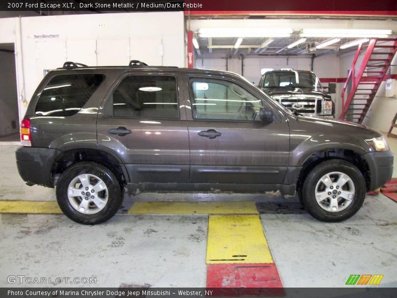 Dark Stone Metallic / Medium/Dark Pebble 2007 Ford Escape XLT