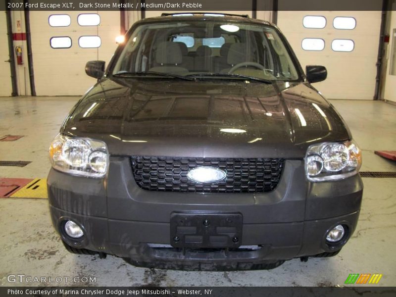 Dark Stone Metallic / Medium/Dark Pebble 2007 Ford Escape XLT
